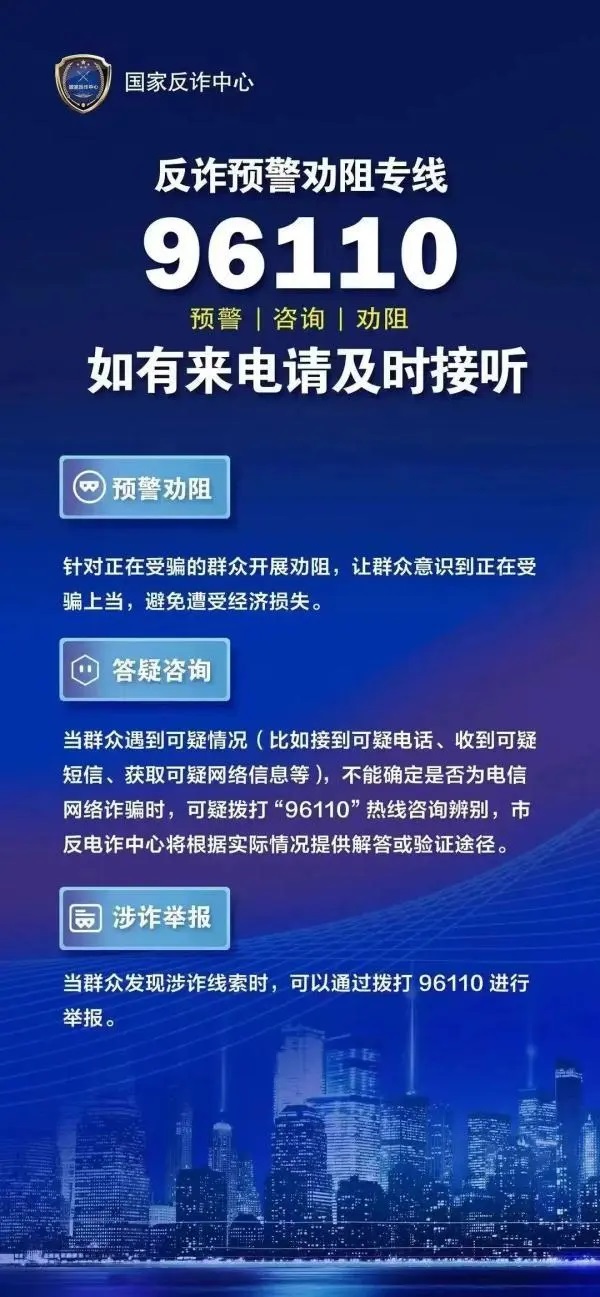 96110为什么给我打电话